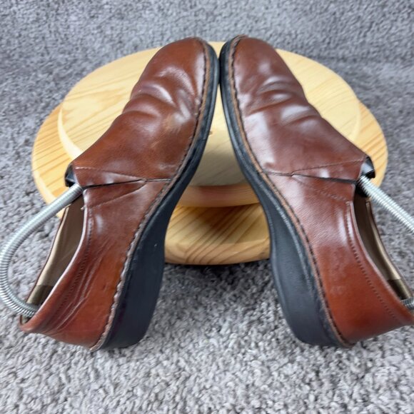 Finn Comfort Shoe Newport Loafers Womens Size 9 Brown Leather Made in Germany - Picture 5 of 8